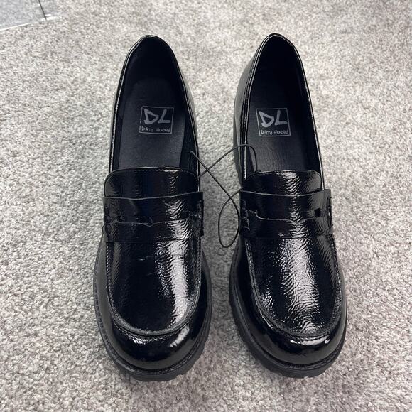 New, Dirty Laundry Liberty Loafer Black Paten size 10 - Picture 1 of 9